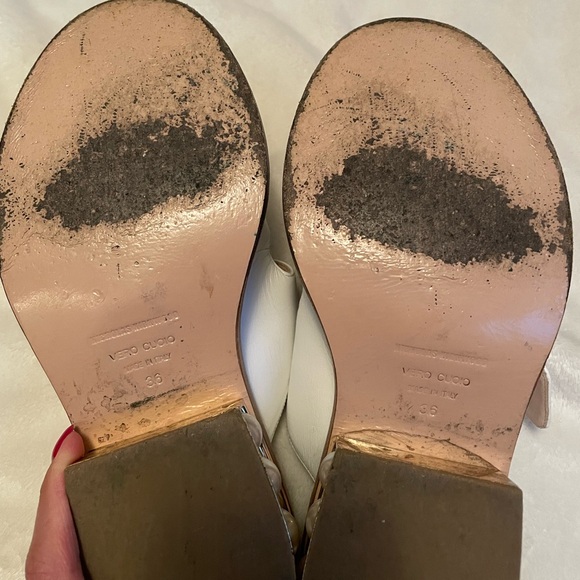 Beautiful Nicholas Kirkwood slip-on Sandals with pearl heel. Made in Italy - Picture 15 of 15